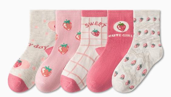 Set van 5 Sokken – Sportieve & Trendy Designs