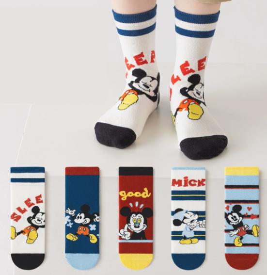 Set van 5 Sokken – Sportieve & Trendy Designs