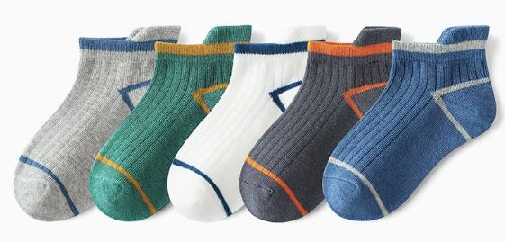 Set van 5 Sokken – Sportieve & Trendy Designs