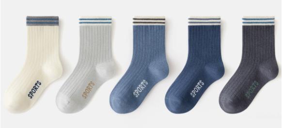 Set van 5 Sokken – Sportieve & Trendy Designs