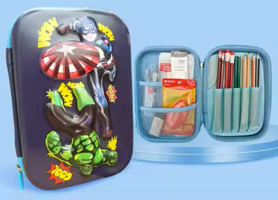 Pennenzak – Waterbestendige School Etui 3D