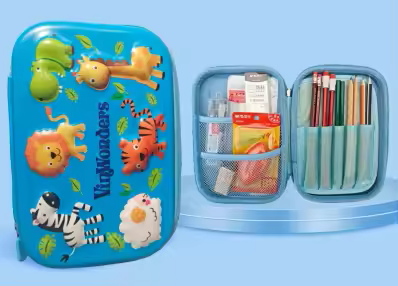 Pennenzak – Waterbestendige School Etui 3D
