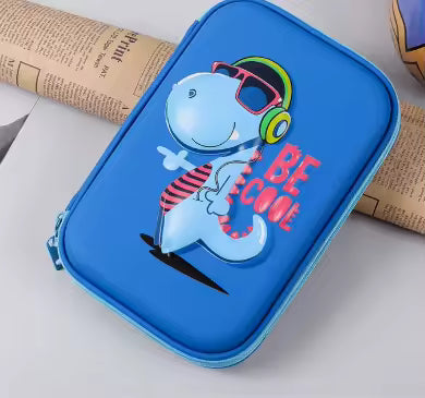 Pennenzak – Waterbestendige School Etui Dino Multi Design