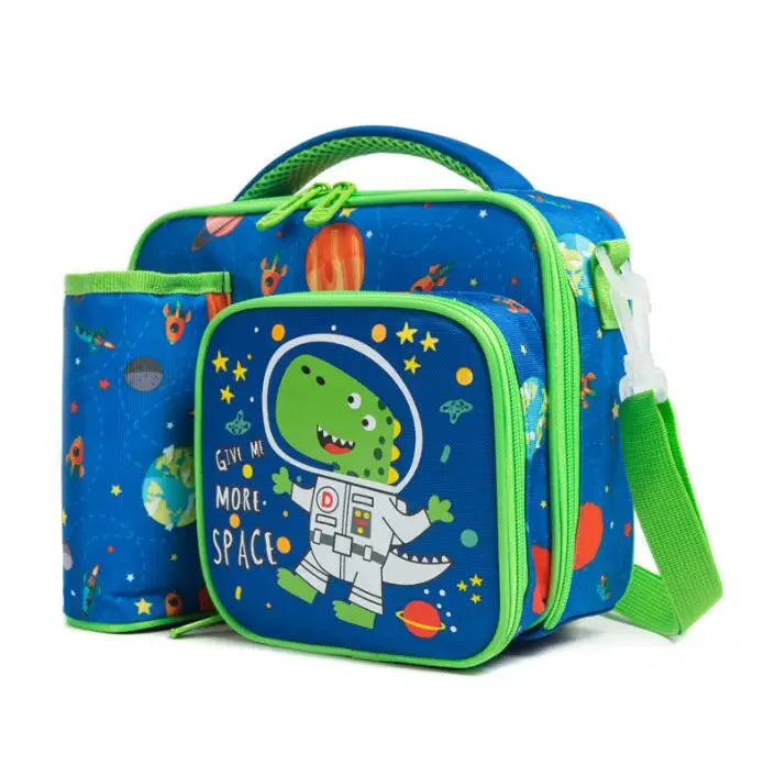 Geïsoleerde school/lunchtas met Ritssluiting en compartimenten