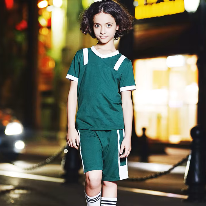Comfortabele Sportshorts + T-Shirt voor Kinderen